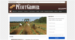 Desktop Screenshot of peanutgrower.com